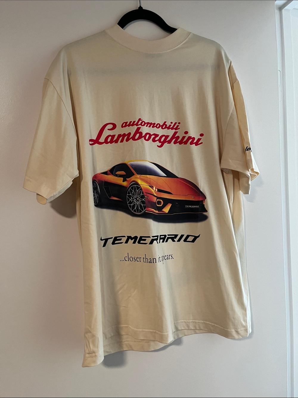 Oversized unisex t shirt